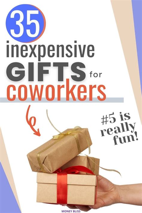 what are some inexpensive gifts for coworkers